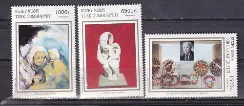 Türkisch-Zypern  Nr 370/72 Postfrisch / **