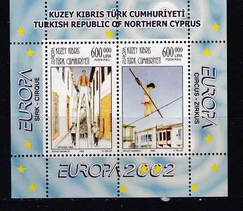 Türkisch-Zypern  Nr Block 20 Postfrisch / **