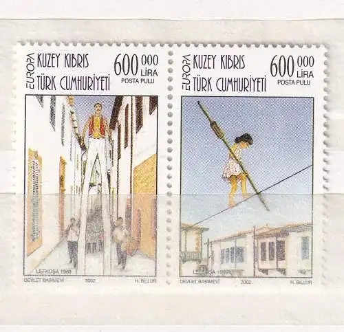 Türkisch-Zypern  Nr 560/61 Postfrisch / **