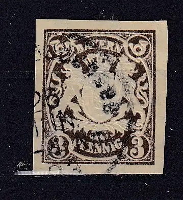 Altdeutschland Bayern  Nr 60 Gestempelt (Posten)