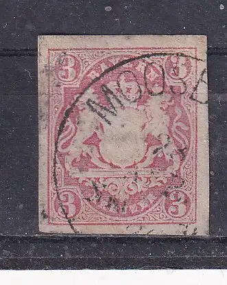 Altdeutschland Bayern  Nr 15 Gestempelt (Posten)