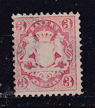 Altdeutschland Bayern  Nr 23 Gestempelt (Posten)