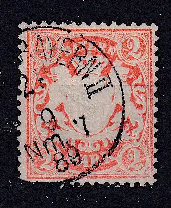 Altdeutschland Bayern  Nr 44 Gestempelt (Posten)