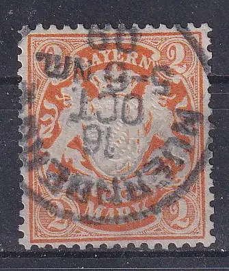 Altdeutschland Bayern  Nr 44 Gestempelt (Posten)