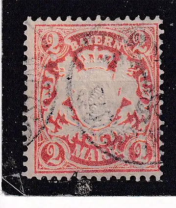 Altdeutschland Bayern  Nr 44 Gestempelt (Posten)