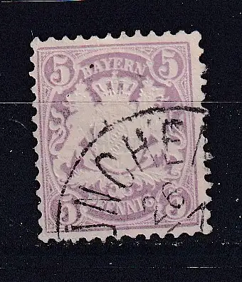 Altdeutschland Bayern  Nr 45 Gestempelt (Posten)