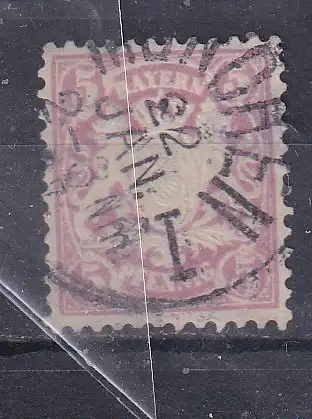 Altdeutschland Bayern  Nr 45 Gestempelt (Posten)