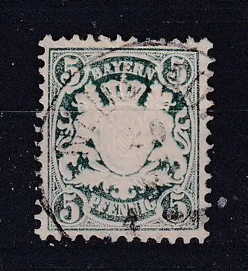 Altdeutschland Bayern  Nr 61 Gestempelt (Posten)