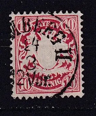 Altdeutschland Bayern  Nr 56 Gestempelt (Posten)