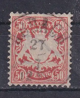 Altdeutschland Bayern  Nr 59 Gestempelt (Posten)