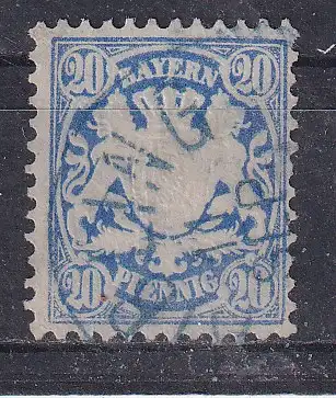Altdeutschland Bayern  Nr 57 Gestempelt (Posten)