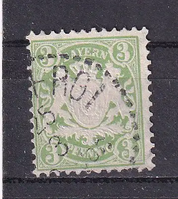 Altdeutschland Bayern  Nr 61 Gestempelt (Posten)