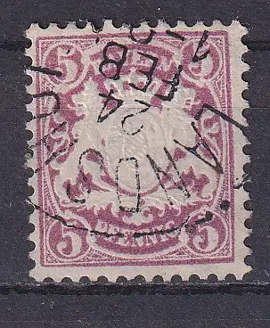 Altdeutschland Bayern  Nr 45 Gestempelt (Posten)