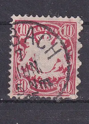 Altdeutschland Bayern  Nr 56 Gestempelt (Posten)