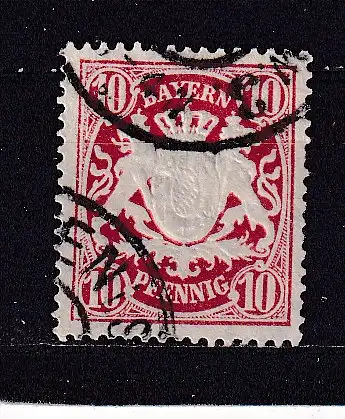 Altdeutschland Bayern  Nr 56 Gestempelt (Posten)