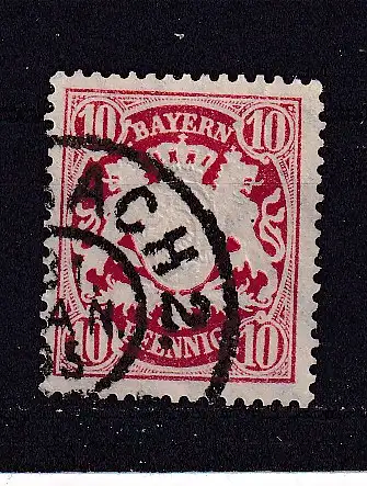 Altdeutschland Bayern  Nr 56 Gestempelt (Posten)