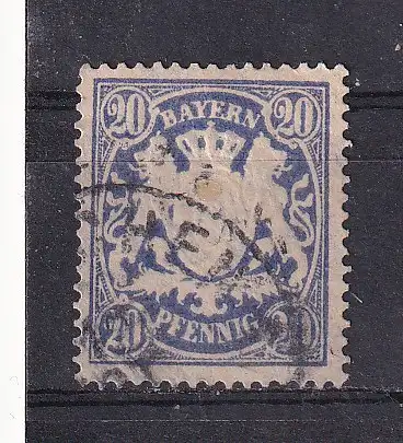 Altdeutschland Bayern  Nr 57 Gestempelt (Posten)