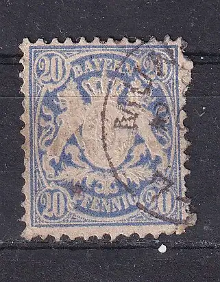 Altdeutschland Bayern  Nr 57 Gestempelt (Posten)