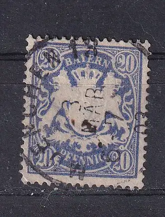 Altdeutschland Bayern  Nr 57 Gestempelt (Posten)