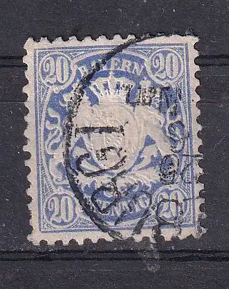 Altdeutschland Bayern  Nr 57 Gestempelt (Posten)