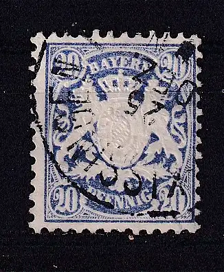 Altdeutschland Bayern  Nr 57 Gestempelt (Posten)