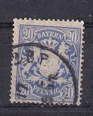 Altdeutschland Bayern  Nr 57 Gestempelt (Posten)
