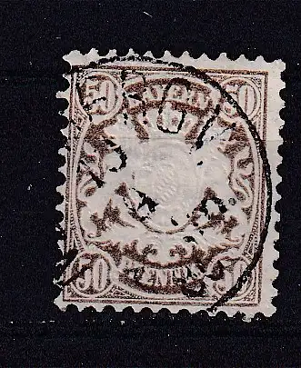 Altdeutschland Bayern  Nr 63 Gestempelt (Posten)