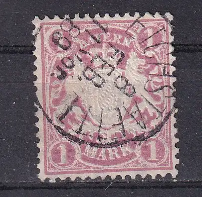 Altdeutschland Bayern  Nr 53 Gestempelt (Posten)