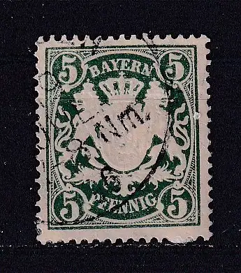 Altdeutschland Bayern  Nr 55 Gestempelt (Posten)