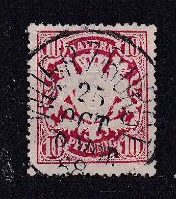 Altdeutschland Bayern  Nr 56 Gestempelt (Posten)