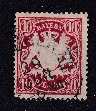 Altdeutschland Bayern  Nr 56 Gestempelt (Posten)