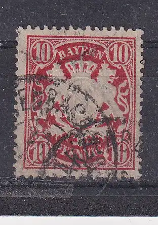 Altdeutschland Bayern  Nr 56 Gestempelt (Posten)