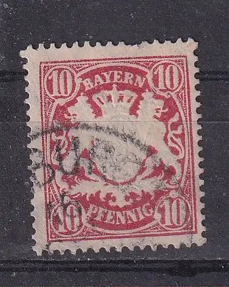 Altdeutschland Bayern  Nr 56 Gestempelt (Posten)