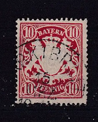 Altdeutschland Bayern  Nr 56 Gestempelt (Posten)