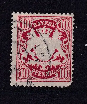 Altdeutschland Bayern  Nr 56 Gestempelt (Posten)