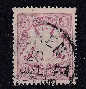 Altdeutschland Bayern  Nr 61 Gestempelt (Posten)