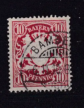 Altdeutschland Bayern  Nr 56 Gestempelt (Posten)