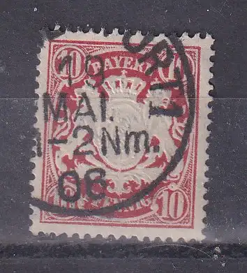 Altdeutschland Bayern  Nr 56 Gestempelt (Posten)