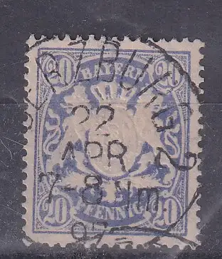 Altdeutschland Bayern  Nr 57 Gestempelt (Posten)