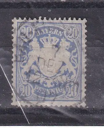 Altdeutschland Bayern  Nr 57 Gestempelt (Posten)