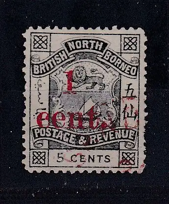 Nordborneo  Nr 41 Gestempelt (Posten)