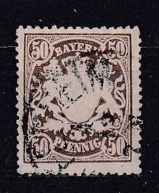 Altdeutschland Bayern  Nr 59 Gestempelt (Posten)
