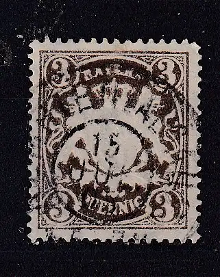 Altdeutschland Bayern  Nr 54 Gestempelt (Posten)