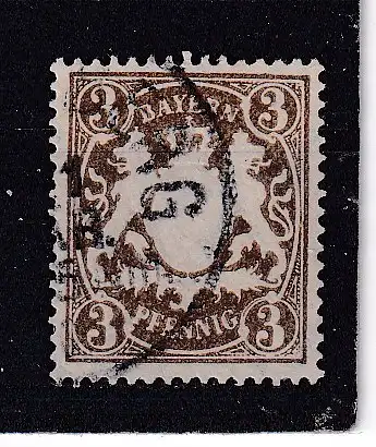 Altdeutschland Bayern  Nr 54 Gestempelt (Posten)