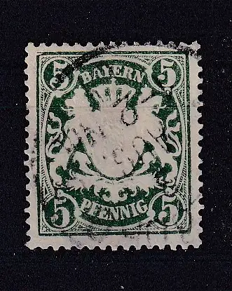 Altdeutschland Bayern  Nr 61 Gestempelt (Posten)