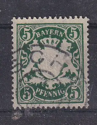 Altdeutschland Bayern  Nr 61 Gestempelt (Posten)