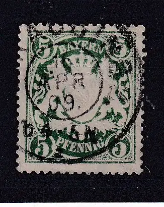 Altdeutschland Bayern  Nr 61 Gestempelt (Posten)