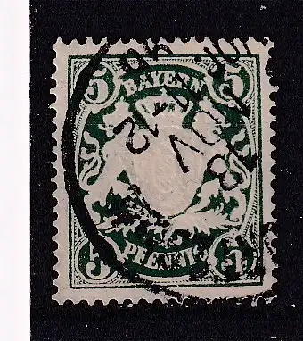 Altdeutschland Bayern  Nr 61 Gestempelt (Posten)