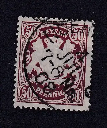 Altdeutschland Bayern  Nr 63 Gestempelt (Posten)