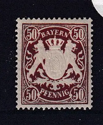 Altdeutschland Bayern  Nr 63 Gestempelt (Posten)